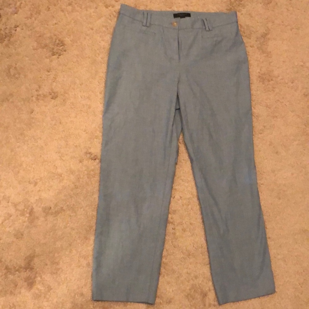 Ann Taylor curvy. Size 4. Light blue.